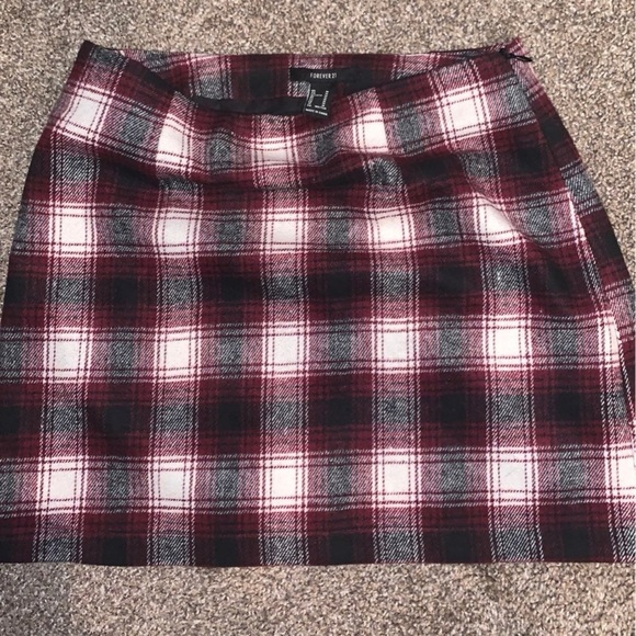 Forever 21 plaid skirt bundle - Picture 2 of 6